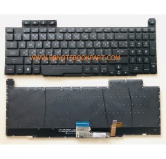  Asus Keyboard คีย์บอร์ด  ROG ZEPHYRUS GM501 GM501G GM501GM GM501GS  ภาษาไทย อังกฤษ